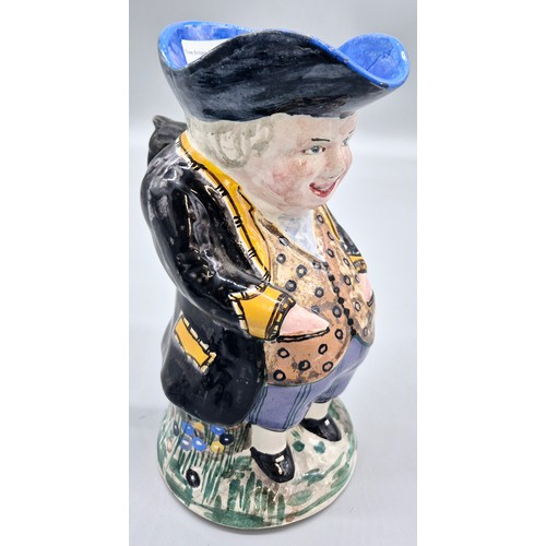 107 - Scottish Pottery Elizabeth Amour Bough Pottery Staffordshire character toby jug. [24cm high]