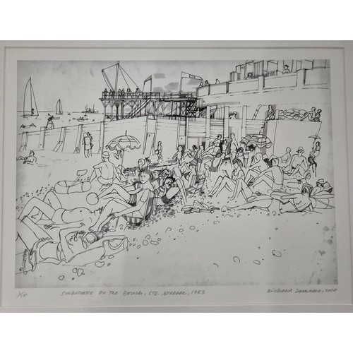 344 - Richard Demarco [b.1930]
Signed Giclee print titled 