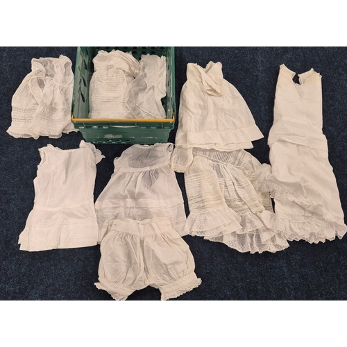 465A - A collection of antique child's christening gowns