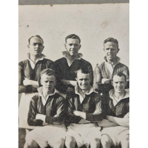 100A - Original Photograph of East Fife Football club team 1938 Scottish cup winners. Leven Photographer.