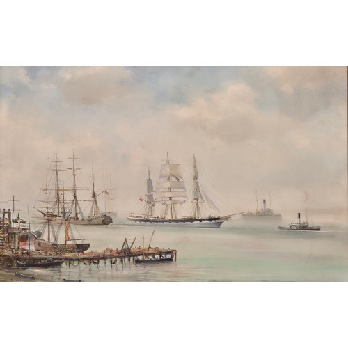 310 - George R. Cumming (Maritime artist)
original oil painting on canvas titled 