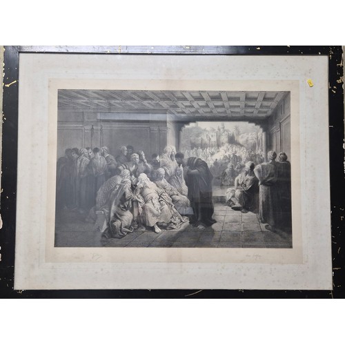 245 - Louis Godfrey Large Victorian Print of 