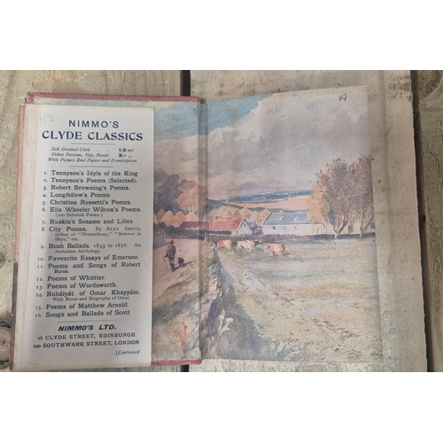 531 - A collection of Four antique books titled Sesame & Lilies Original Edition by George Allen, Robert B... 