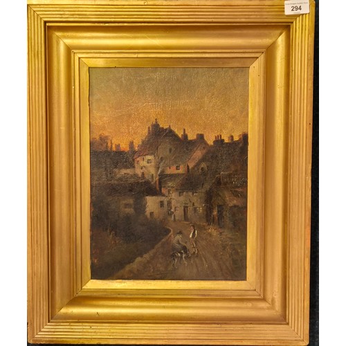 294 - Arthur Beaumont 
Original 19th century oil painting titled 