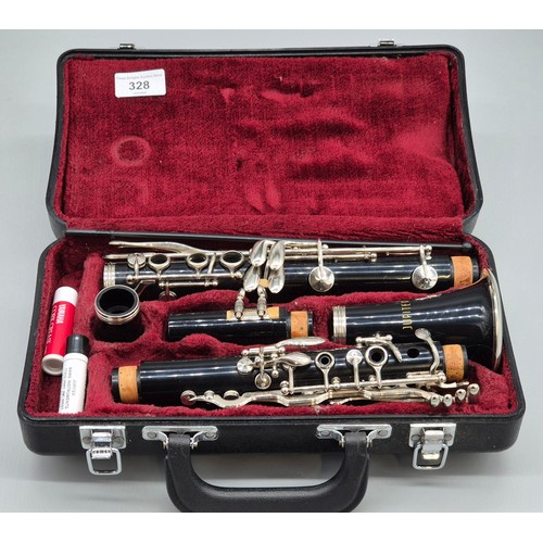 328 - Cased Jupiter Clarinet.