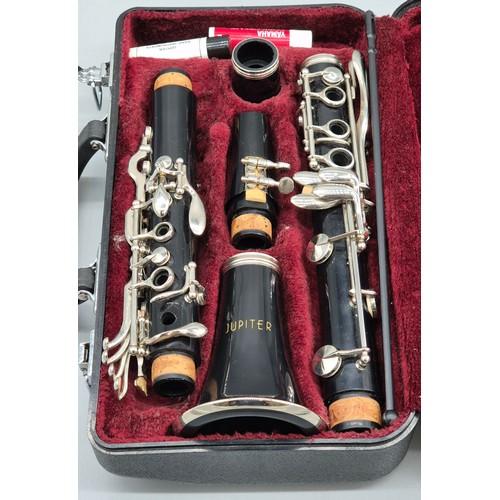 328 - Cased Jupiter Clarinet.