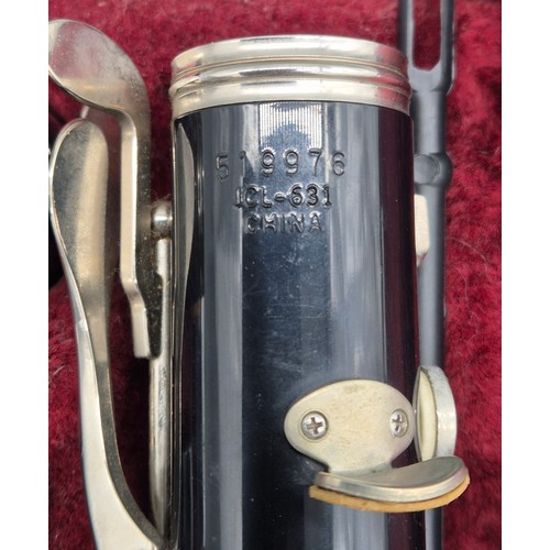 328 - Cased Jupiter Clarinet.