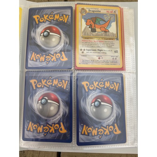 Two Pokemon binders containing a quantity of mixed 1990's 1st edition ...