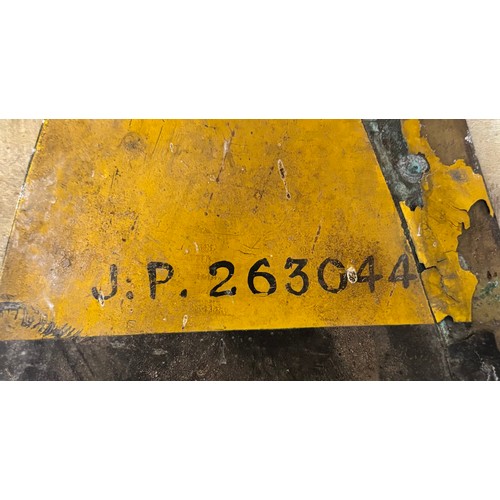 543 - Two WW2 spitfire propeller blades, R.A.10167/RTS is a Seafire 15 or 17 with Griffon 6 engine- spitfi... 