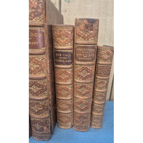 99 - Victorian London Girls School Prize Bindings. East Putney High School. Each volume signed by the hea... 