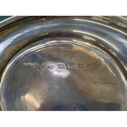 112 - Liberty & Co Ltd Birmingham Silver porringer two handled bowl and matching Liberty & Co Ltd Birmingh... 