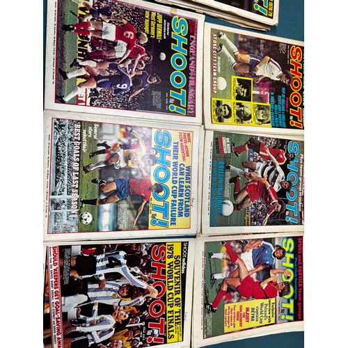 590 - A Collection of Vintage Roy of the Rovers, Action, Tiger & Scorcher and Shoot comics. 1970's.