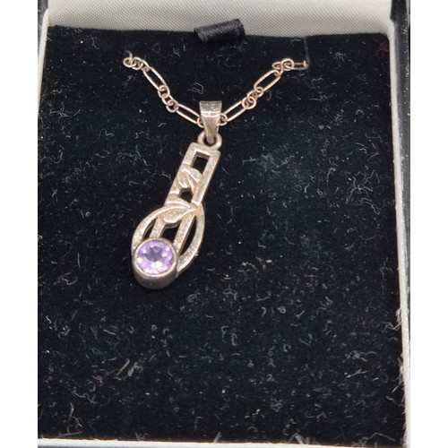 57 - Tray of Silver Jewellery and Odds; Silver Bangle. Silver fob medal and silver Curb necklace. Various... 