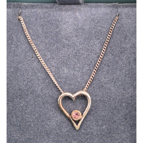 57 - Tray of Silver Jewellery and Odds; Silver Bangle. Silver fob medal and silver Curb necklace. Various... 