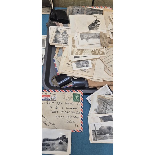 234 - A Collection of 1950s military photographs which includes a photograph of Queen Elizabeth II and Pri... 