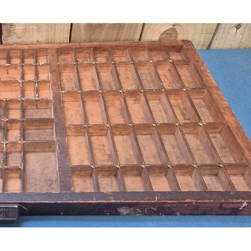 235 - Antique post office drawer.