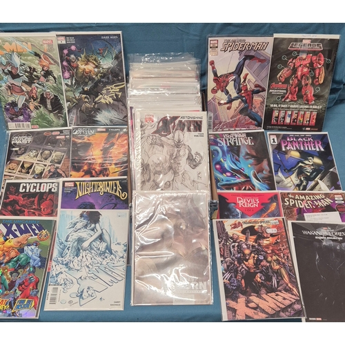 519 - Collection of Marvel comics; Spiderman, Hero's Reborn, Xmen, legends, Variant Editions, #1 comics al... 