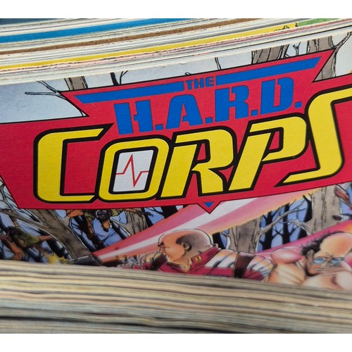 460 - Crate of Marvel Comics; Red Goblin, Silk, Guardians of justice, #1 comics along with others.
