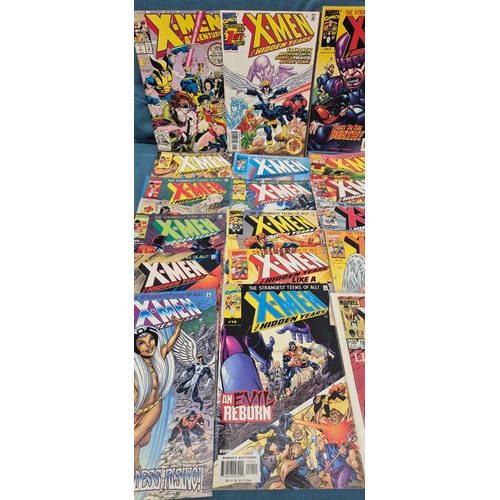 527 - Collection of Marvel X-men comics issues ones & many more.