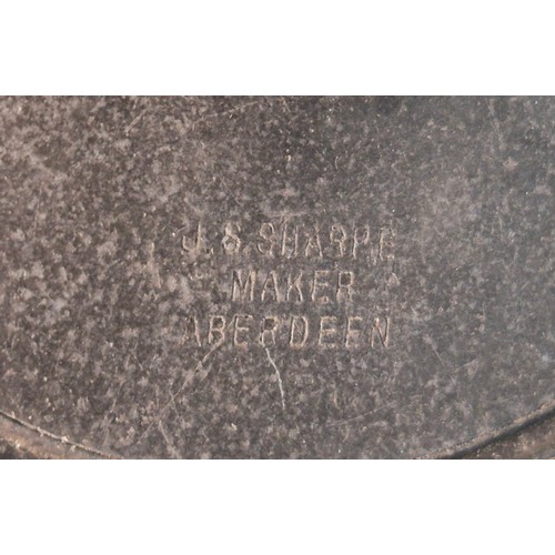 382 - Sharpes Of Aberdeen Salmon Reel.