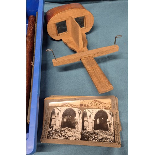 360 - Selection of Collectables; Silver Plated Cutlery, Vintage Mechanical Suprex Pedometer, Wooden Rollin... 