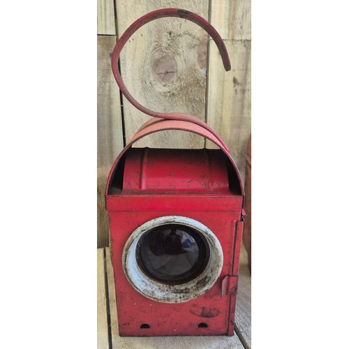 350 - Pair of Mid century Road Latterns.