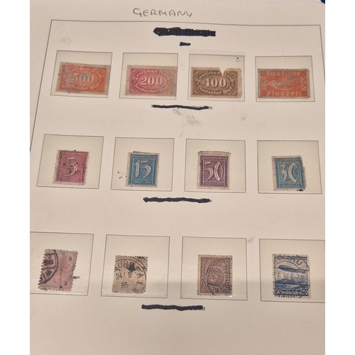 117 - Selection of Stamp Albums, Stamps & Postcards.