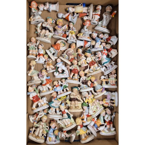 147 - Three Crates of collectables; Lladro Nun figure, Decanters, Beswick dog figure, Carlton Ware & other... 