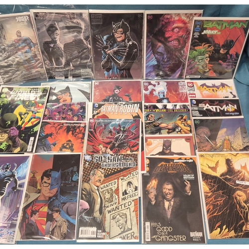 534 - Collection of Marvel DC Comics; Batman Detective Comics, Batman & Superman Comics, Batman one bad da... 