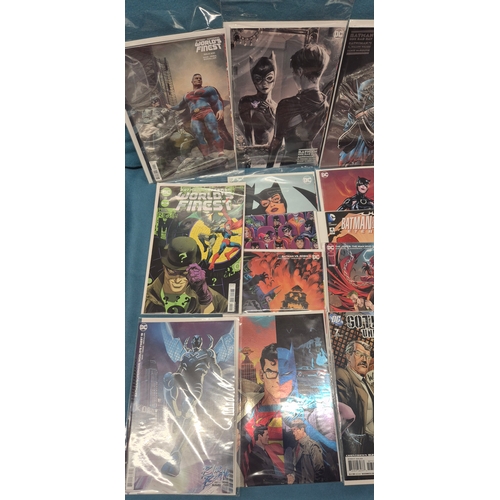 534 - Collection of Marvel DC Comics; Batman Detective Comics, Batman & Superman Comics, Batman one bad da... 