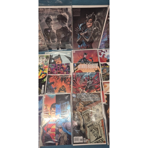 534 - Collection of Marvel DC Comics; Batman Detective Comics, Batman & Superman Comics, Batman one bad da... 