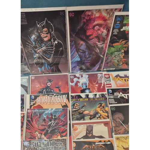 534 - Collection of Marvel DC Comics; Batman Detective Comics, Batman & Superman Comics, Batman one bad da... 