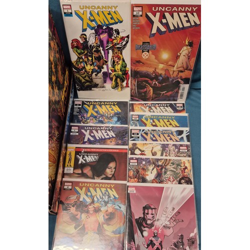 541 - Crate of Marvel Comics; Uncanny X-men, Marvelous X-men & Many more