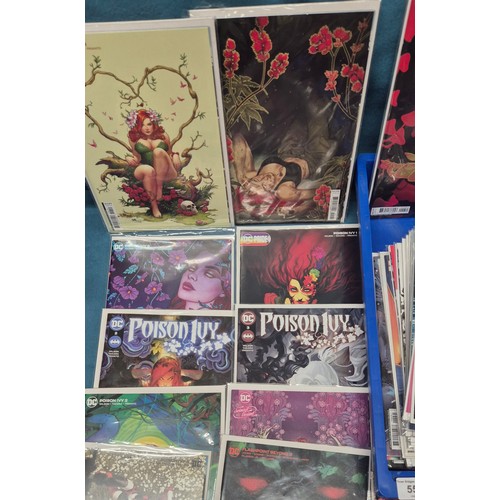550 - Collection of DC Comics; Poison Ivy, Variant Editions along with others.