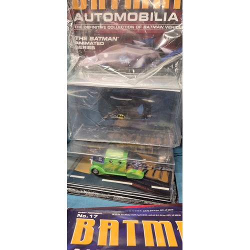 572 - Six Eaglemoss diecast Batman Vehicles and Funko pop batman.
