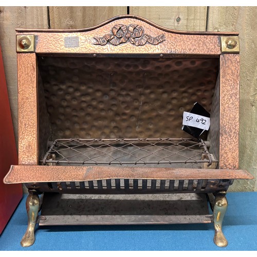 510 - Crate of vintage Titley heat lamps.