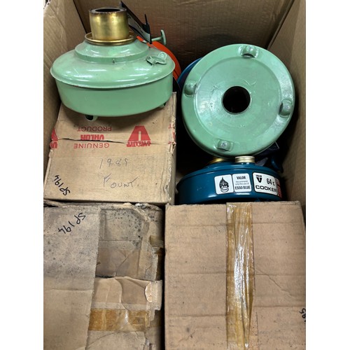 513 - Six Crates of funnel lamp shades & other items.