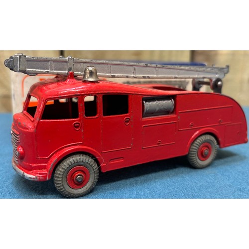 592 - Vintage Boxed Dinky Supertoys 561 Blaw Knox Bulldozer.
Vintage Boxed Dinky Toys 555 Fire Engine with... 