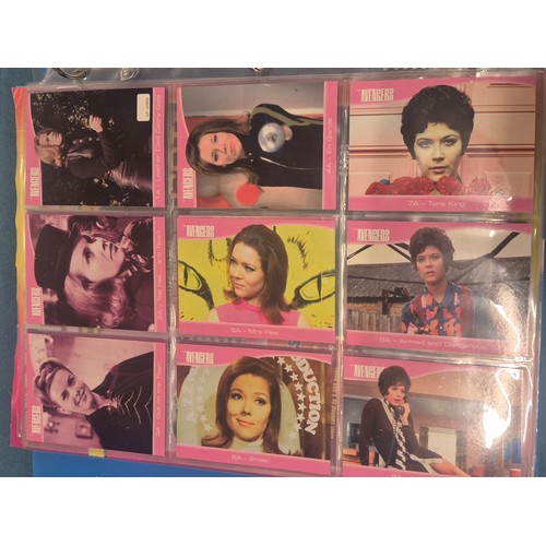 585 - Four various trading card binders; Planet of the Apes card collection with signed autograph cards, U... 