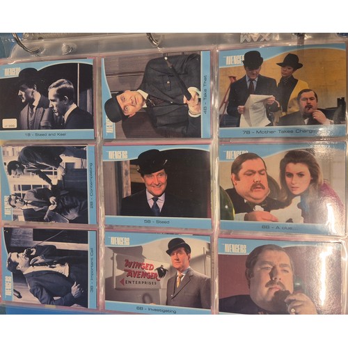 585 - Four various trading card binders; Planet of the Apes card collection with signed autograph cards, U... 