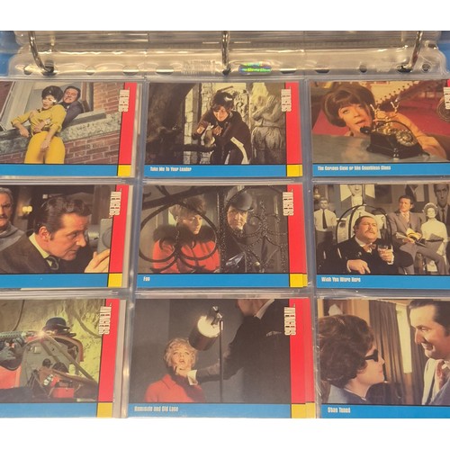 585 - Four various trading card binders; Planet of the Apes card collection with signed autograph cards, U... 