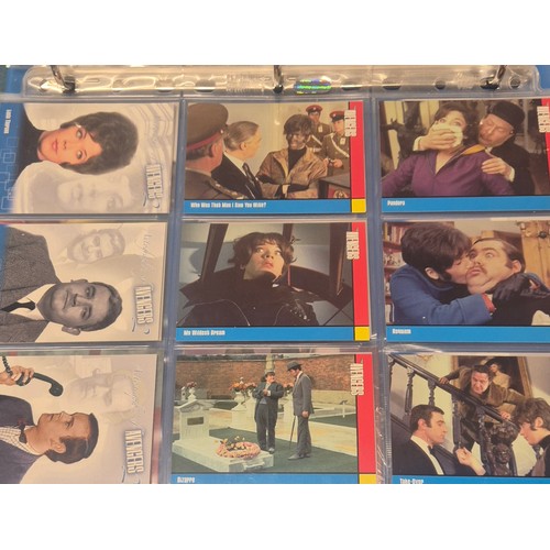 585 - Four various trading card binders; Planet of the Apes card collection with signed autograph cards, U... 