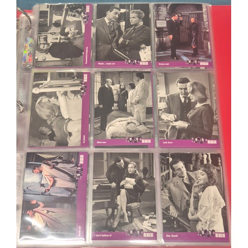 585 - Four various trading card binders; Planet of the Apes card collection with signed autograph cards, U... 