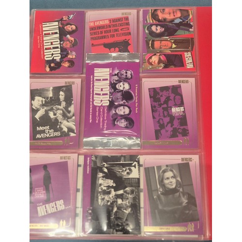 585 - Four various trading card binders; Planet of the Apes card collection with signed autograph cards, U... 