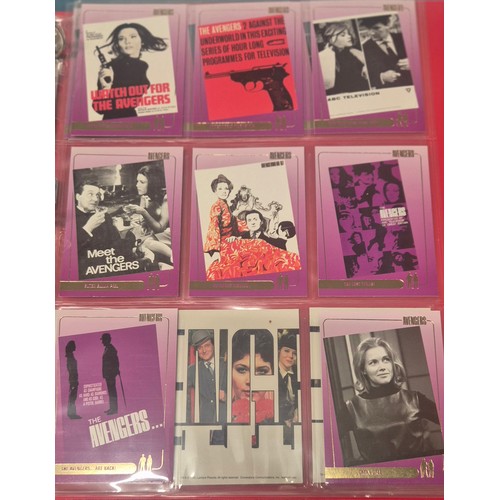 585 - Four various trading card binders; Planet of the Apes card collection with signed autograph cards, U... 