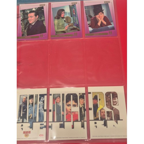 585 - Four various trading card binders; Planet of the Apes card collection with signed autograph cards, U... 