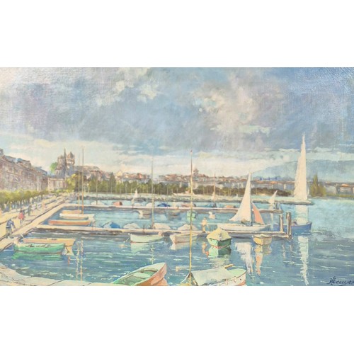 221 - H. Ecuyer
Original oil painting on canvas depicting 