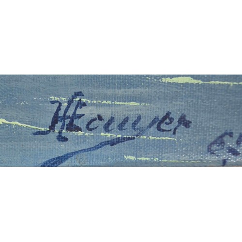 221 - H. Ecuyer
Original oil painting on canvas depicting 