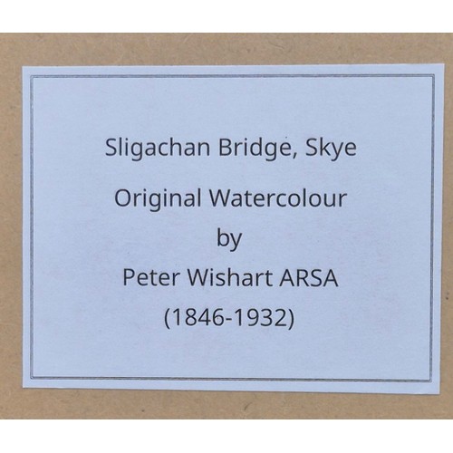 204 - Peter Wishart ARSA (1846-1932)
Original watercolour titled 