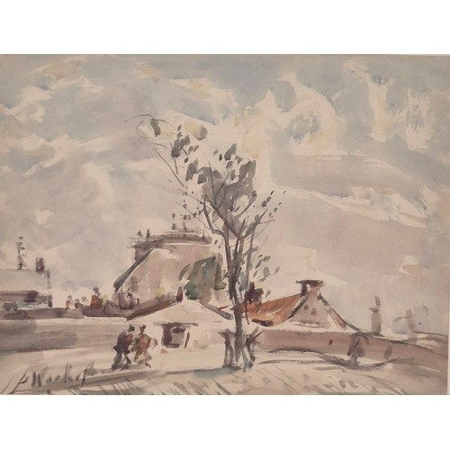 205 - Peter Wishart ARSA (1846-1932)
Original watercolour titled 